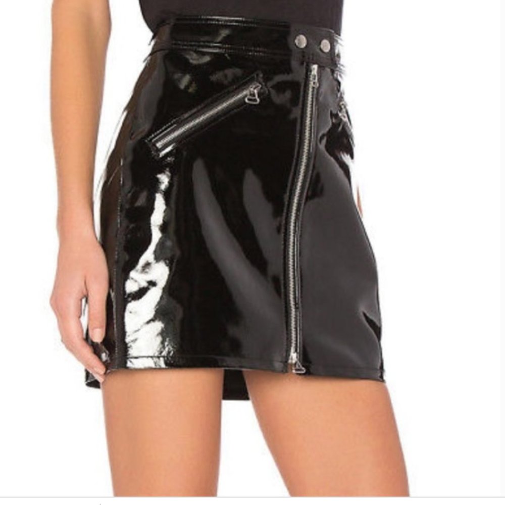 Rag & Bone Patent Leather Skirt size 24
